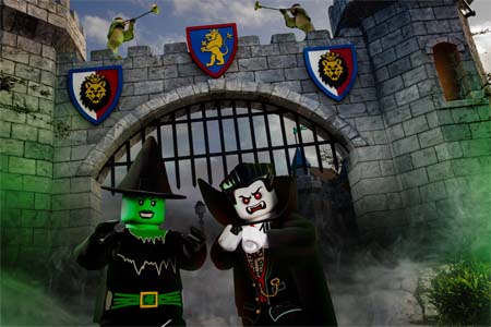 Brick or Treat MONSTER PARTY at LEGOLAND FL Lord Vampyre and Witch