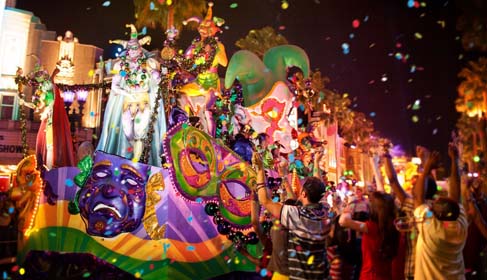 Universal Orlando Announces Dates for Mardi Gras 2023 Celebration