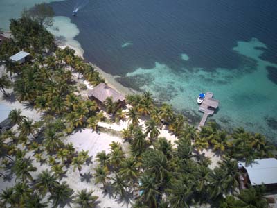 Southwater Caye Aerial