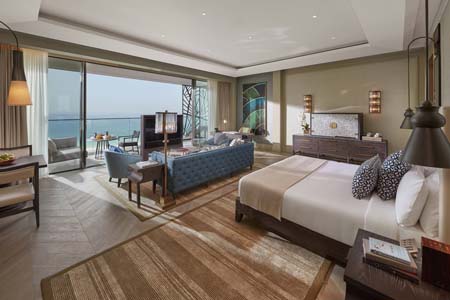 dubai suite junior sea view bedroom